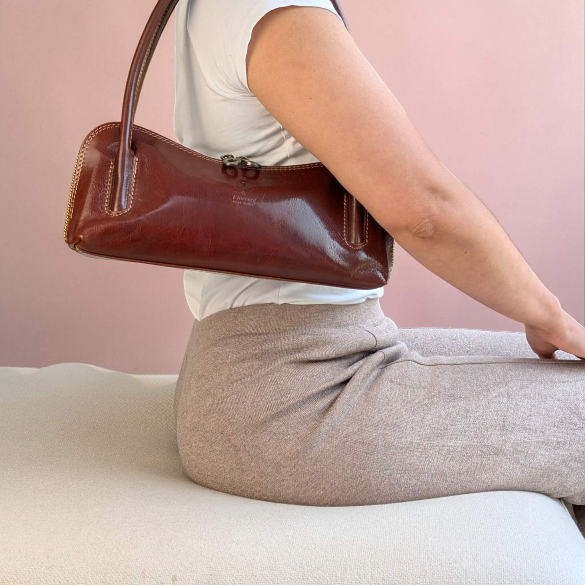 Tamponato Leather: The Hand-Dyed Classic Look Behind Our Baguette Bag