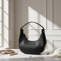 Aliel half-moon bag cream