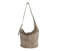Aiga shoulder bag taupe dark