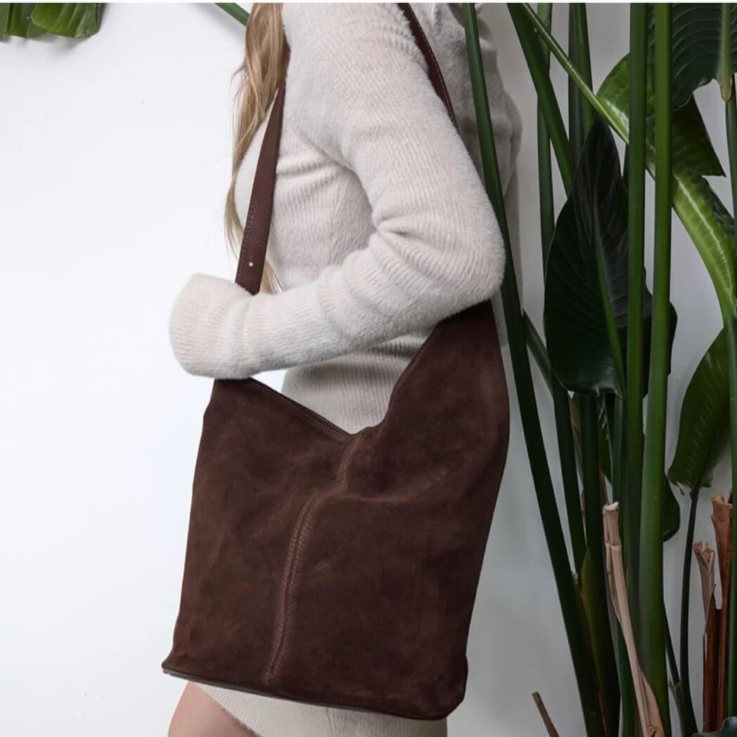 Aiga shoulder bag chocolate
