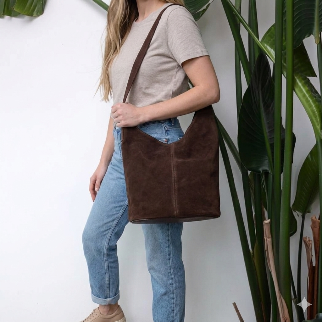 Aiga shoulder bag chocolate