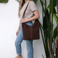 Aiga shoulder bag chocolate