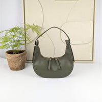 Aliel half-moon bag khaki green