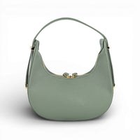 Aliel half-moon bag sage green