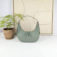 Aliel half-moon bag sage green
