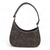 Amvea Suede half-moon bag