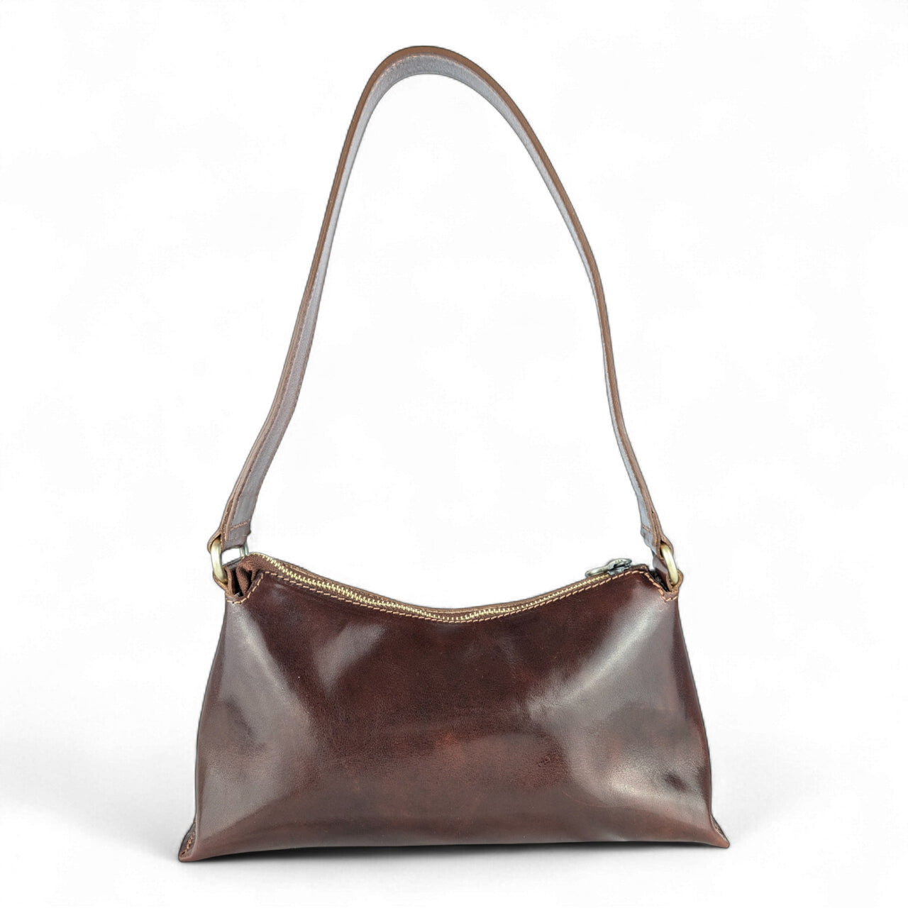 Arale shoulder bag marron dark
