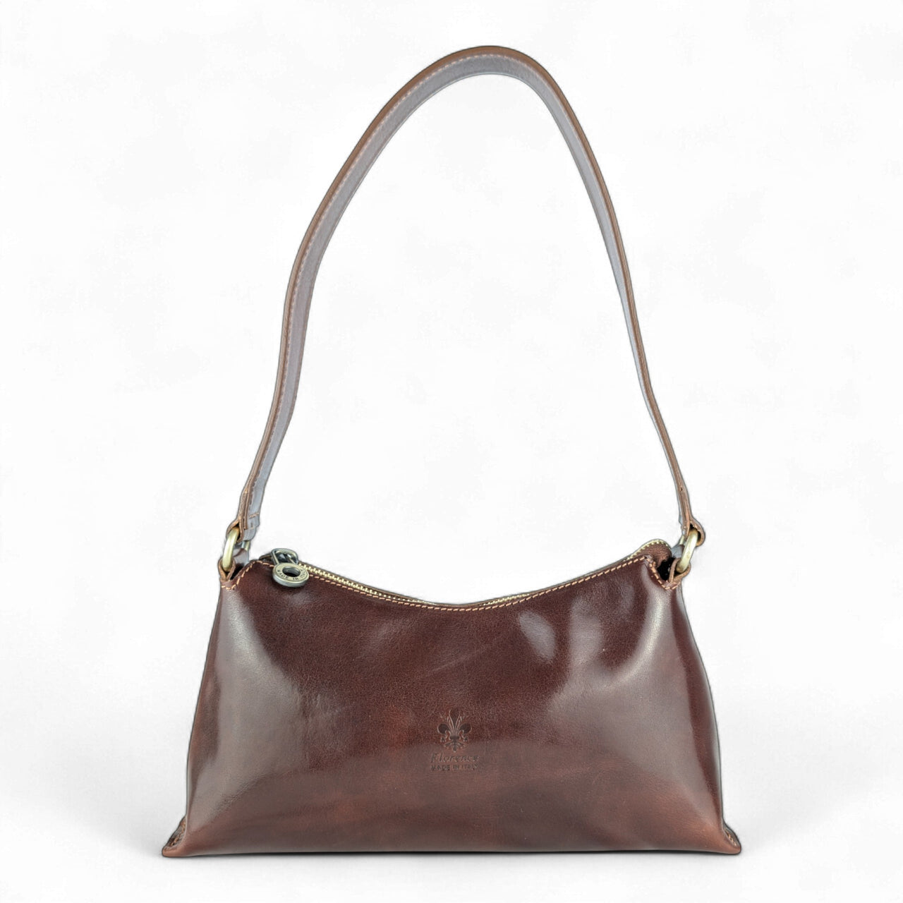 Arale shoulder bag marron dark
