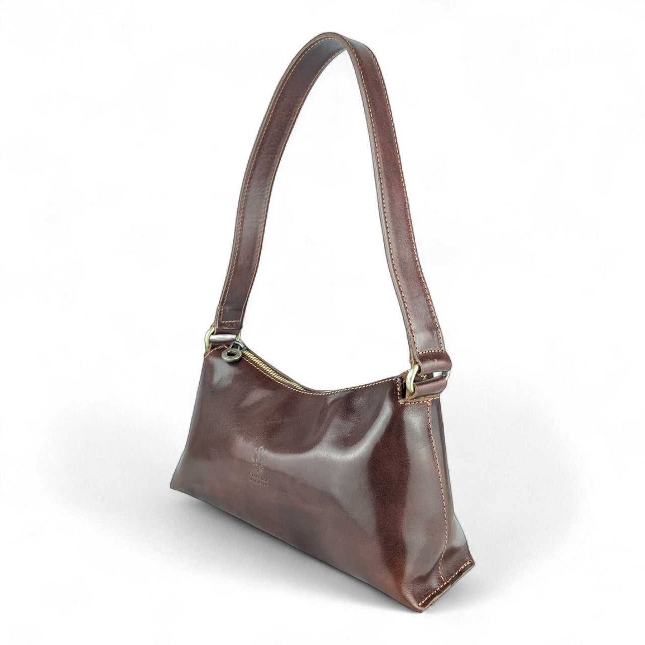 Arale shoulder bag marron dark