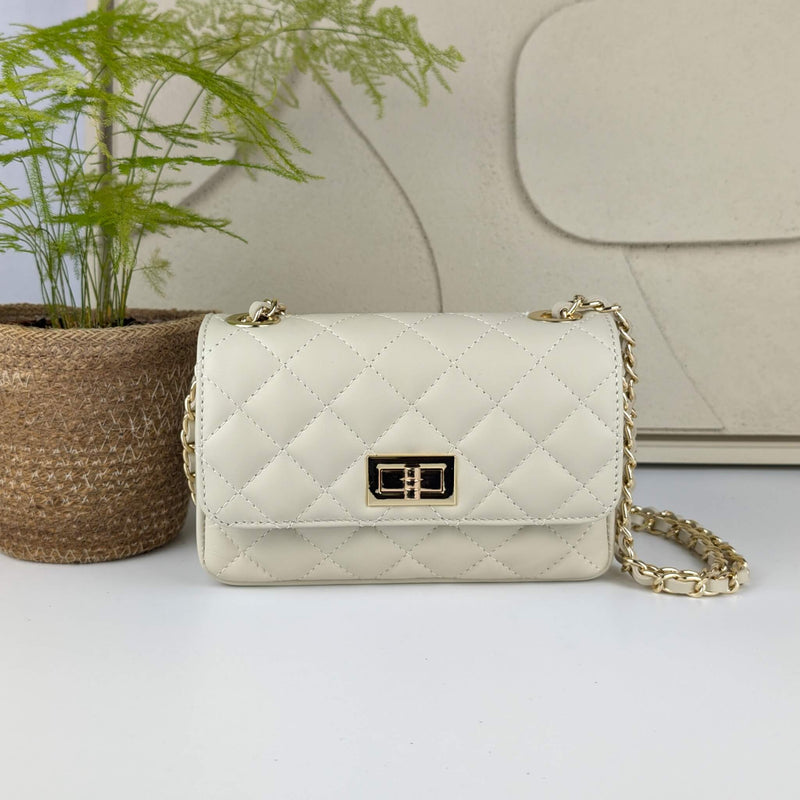Ilanea handbag S beige creme