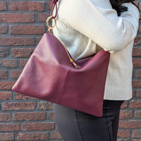 Jerfa shoulder bag burgundy