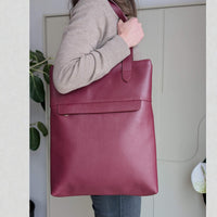 Liali shopper red dark