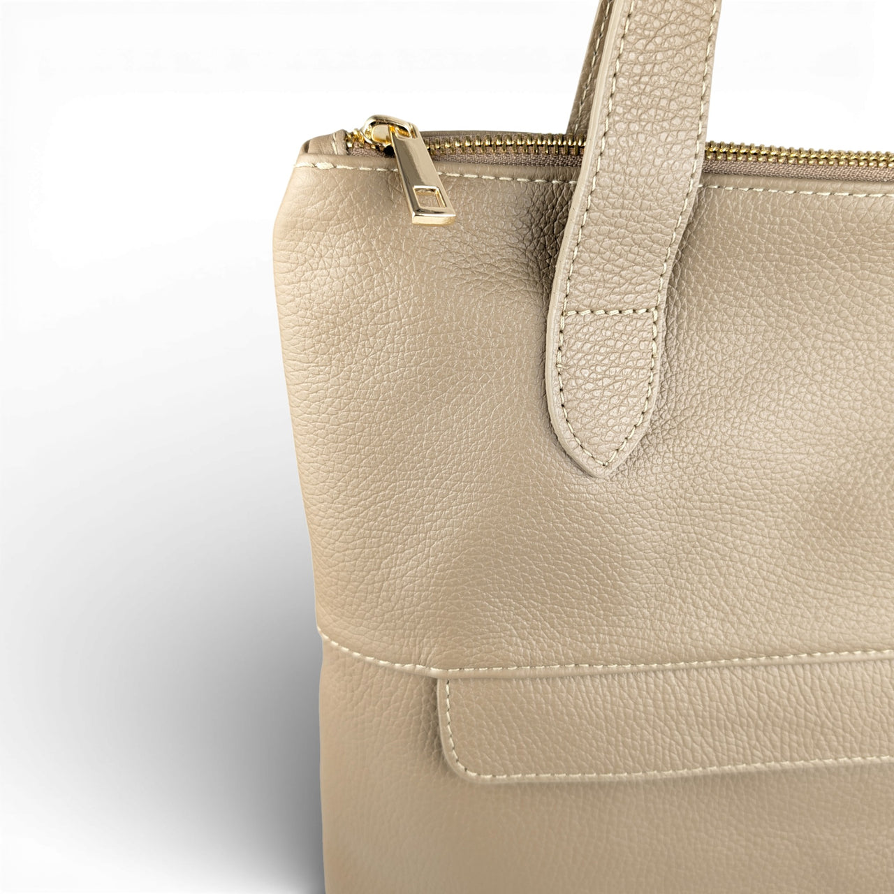 Liali shopper taupe dark