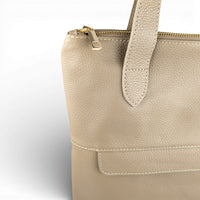 Liali shopper taupe dark