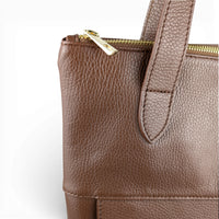 Liali shopper marron dark