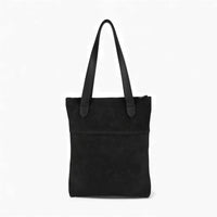 Liali suede shopper black