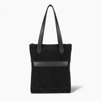 Liali Suede shopper taupe dark