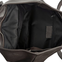 Liforela Suede and leather shopper chocolate