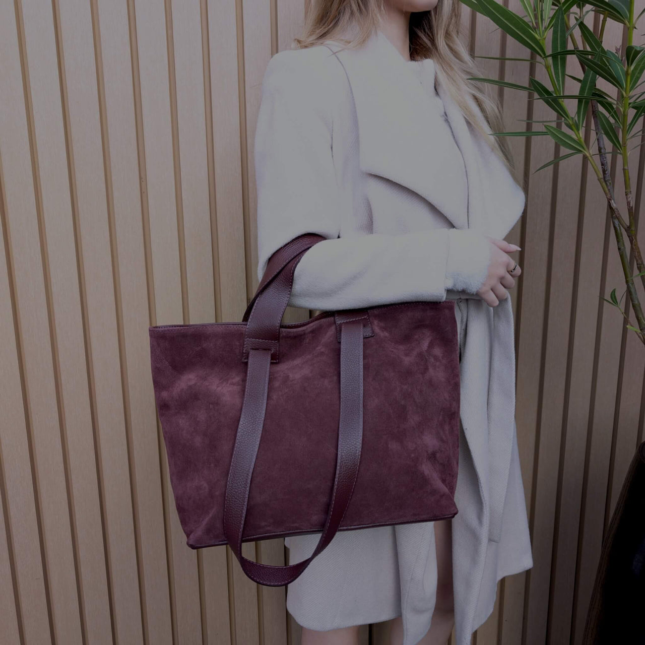 Liforela suede shopper