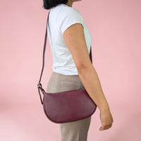 Lodesi crossbody bag burgundy