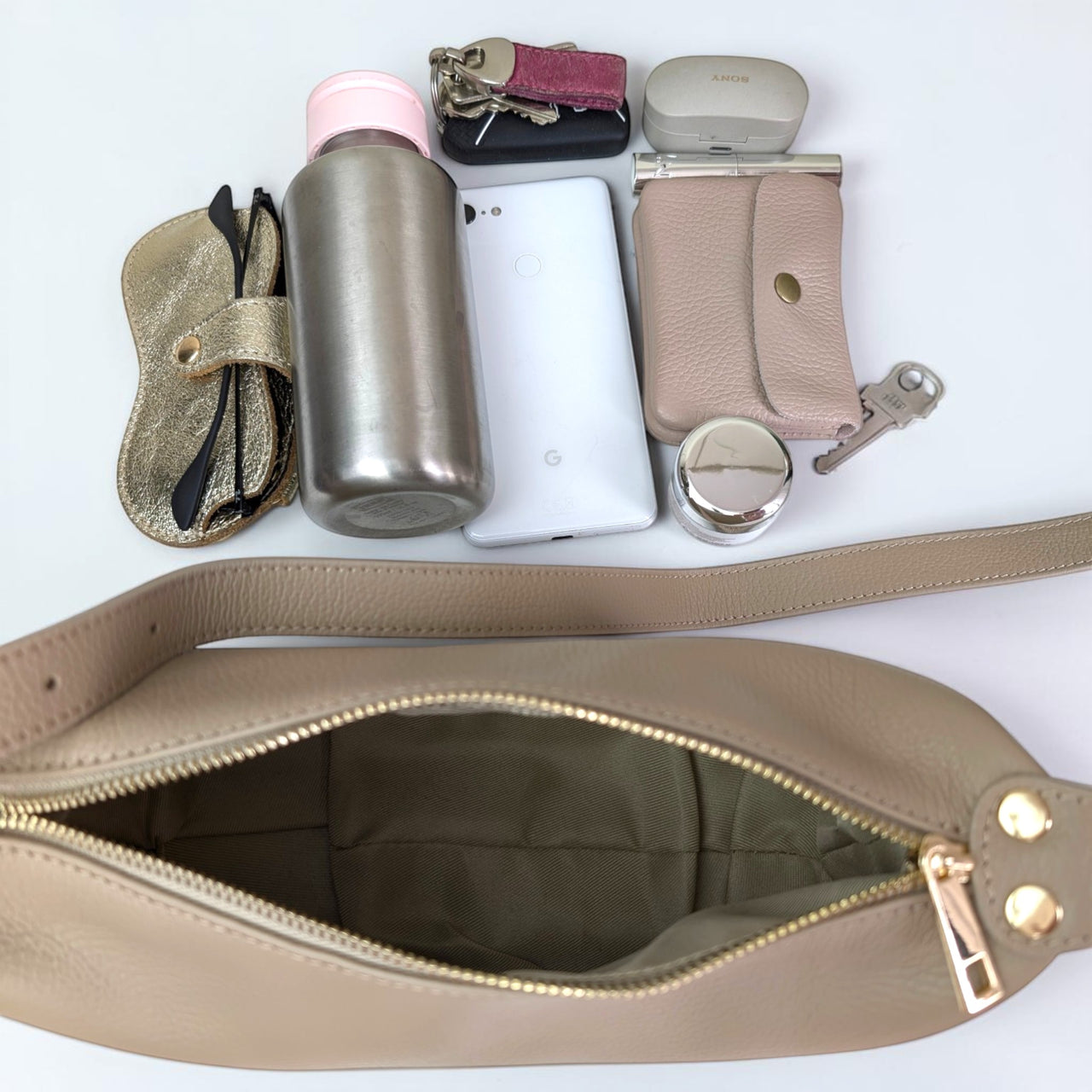 Lodesi crossbody bag dusty pink