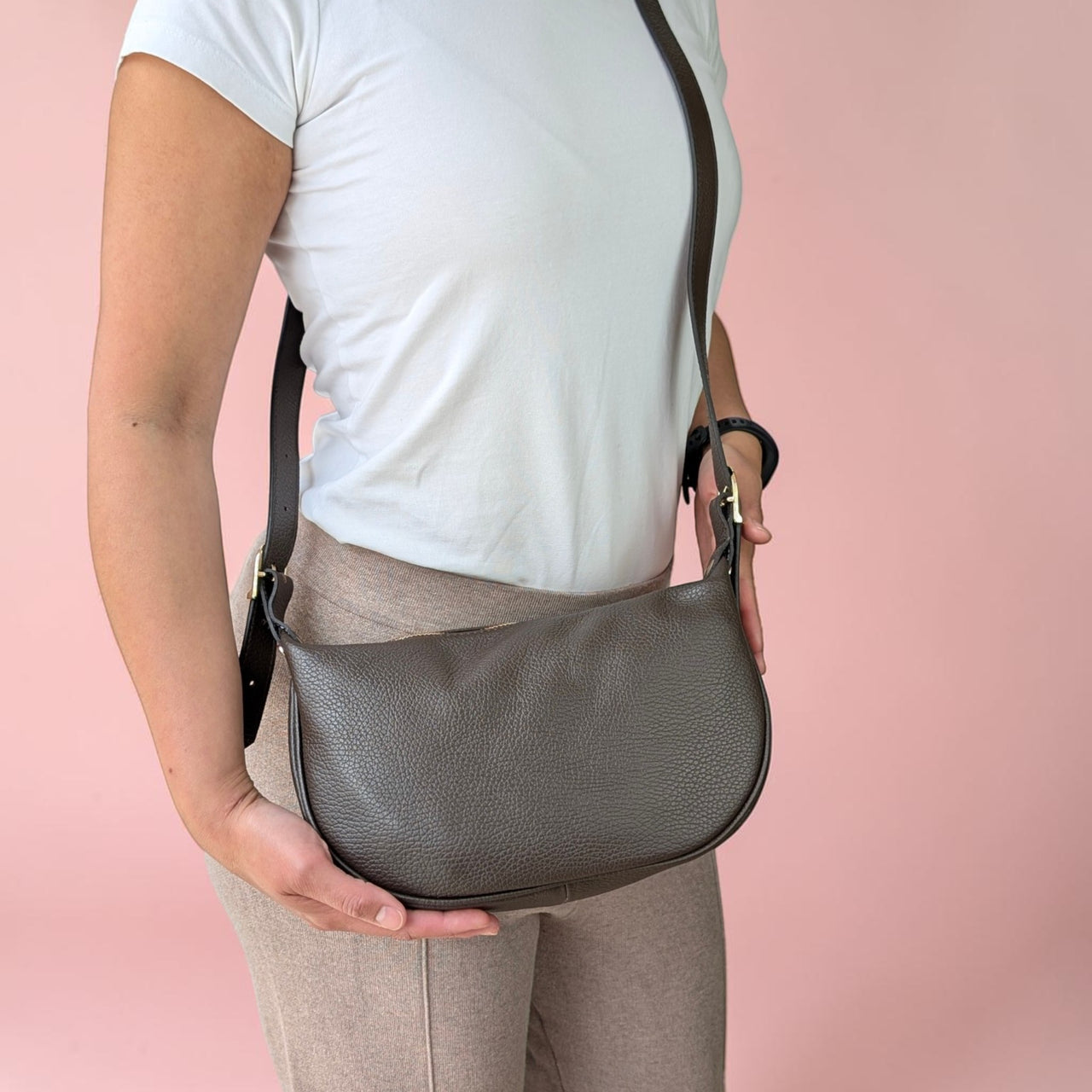 Lodesi crossbody bag dusty pink
