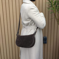Lodesi Suede crossbody bag