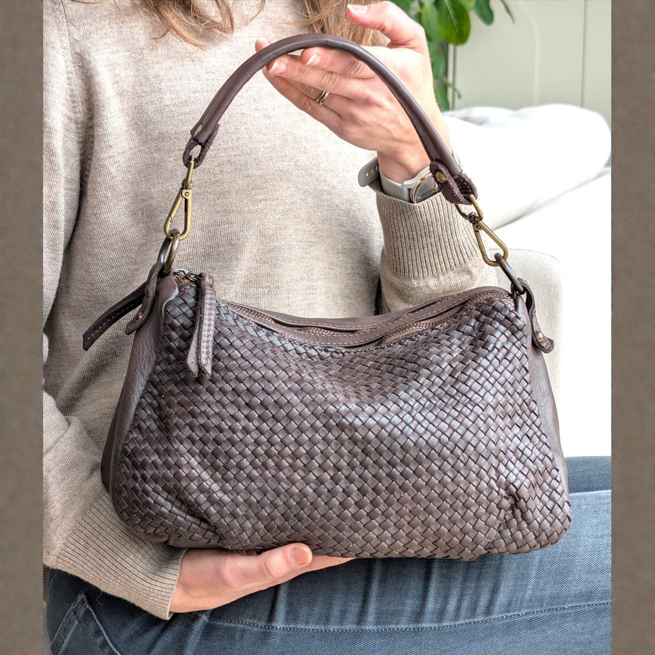 Lorefali handbag burgundy
