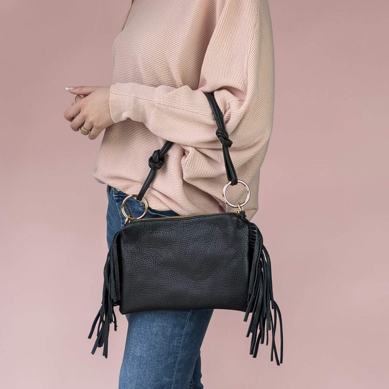 Milea PB shoulder bag S black