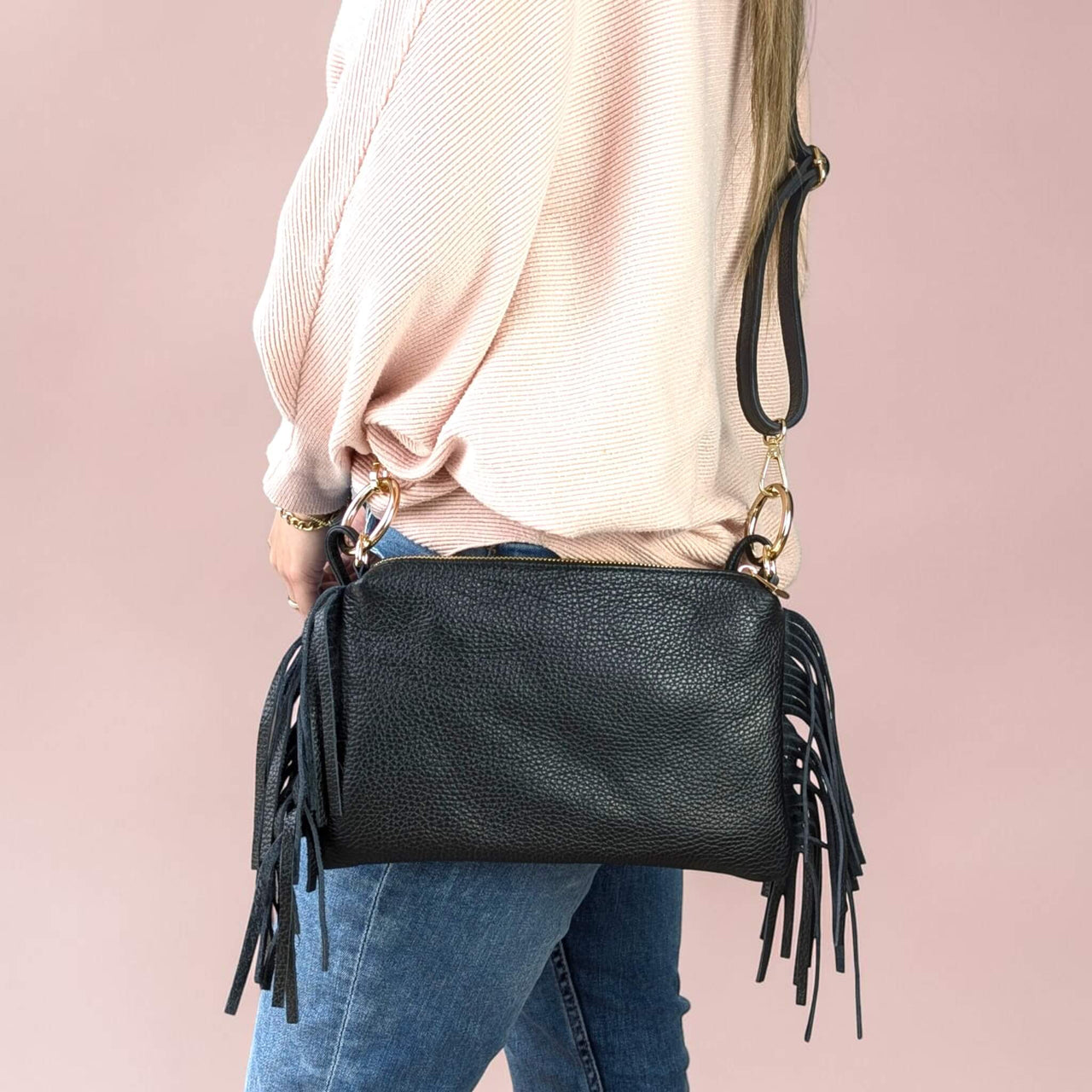 Milea PB shoulder bag S burgundy