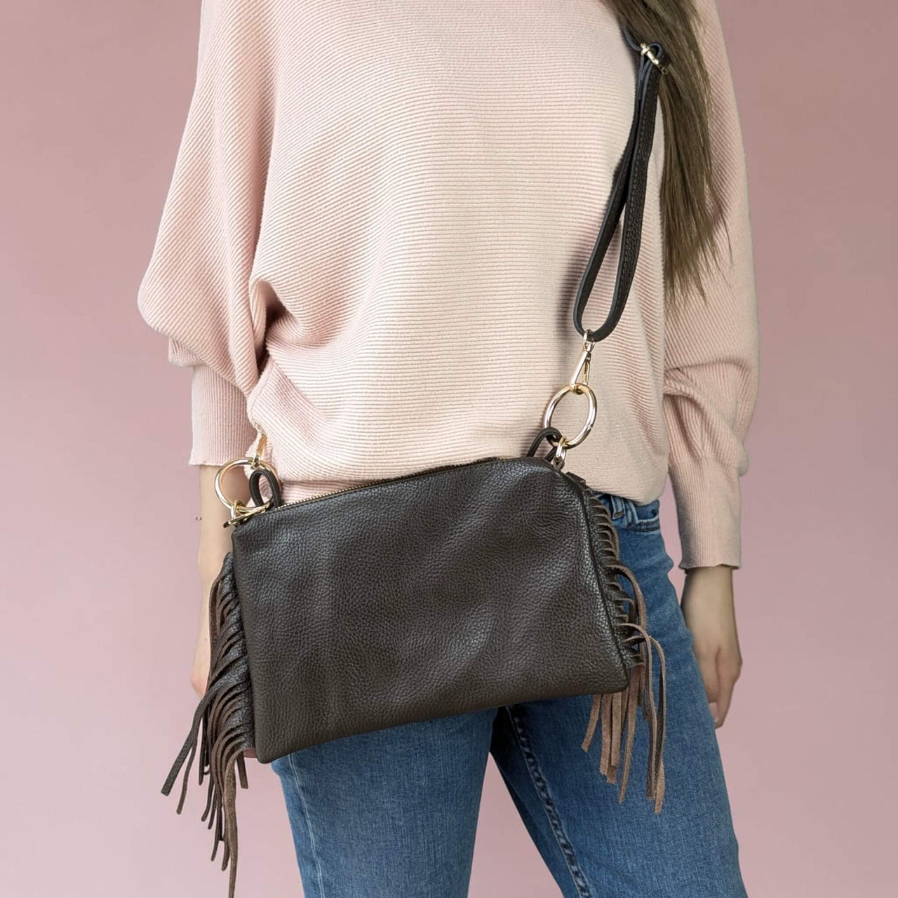 Milea PB shoulder bag S chocolate