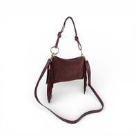 Milea shoulder bag S burgundy