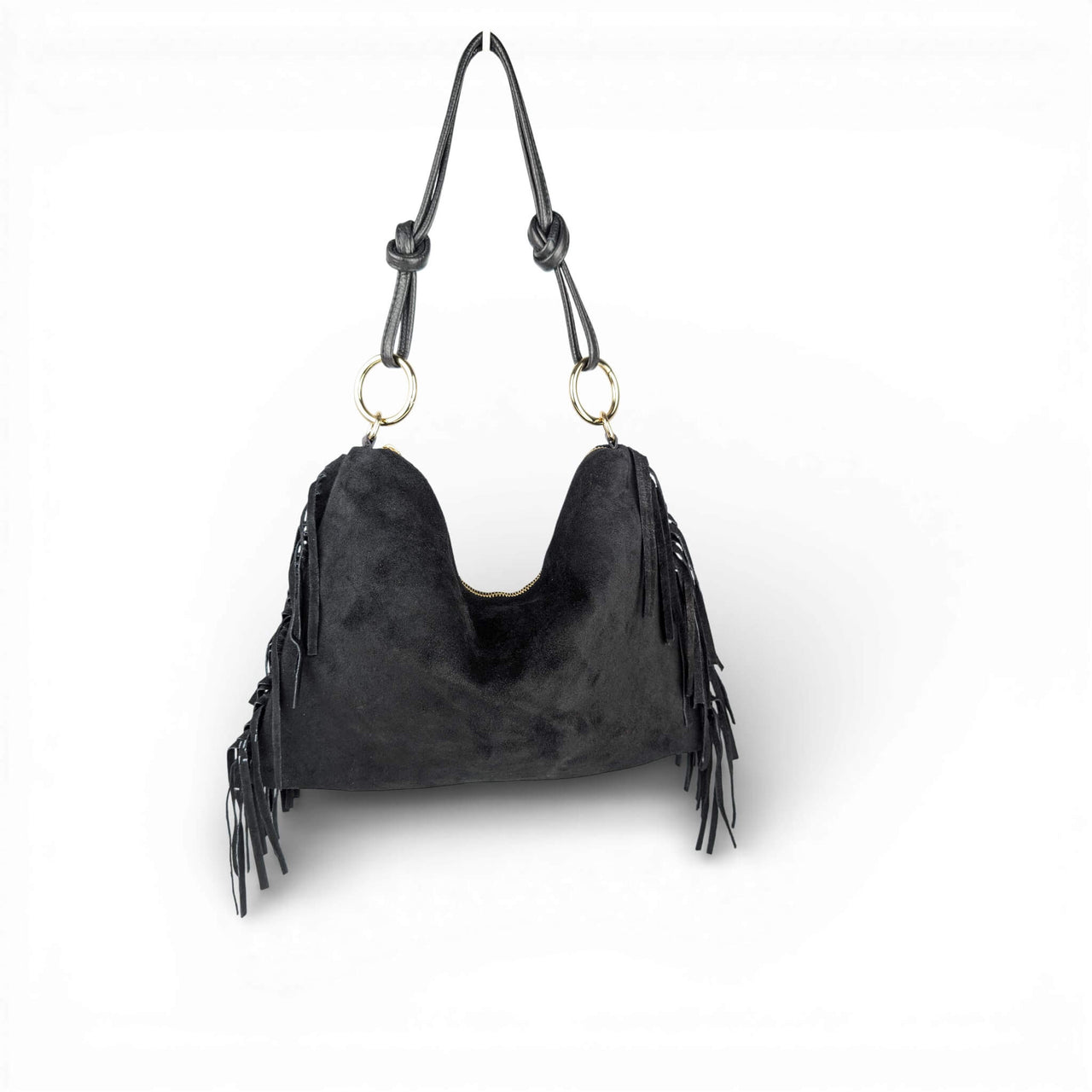 Milea shoulder bag L black