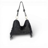 Milea shoulder bag L black