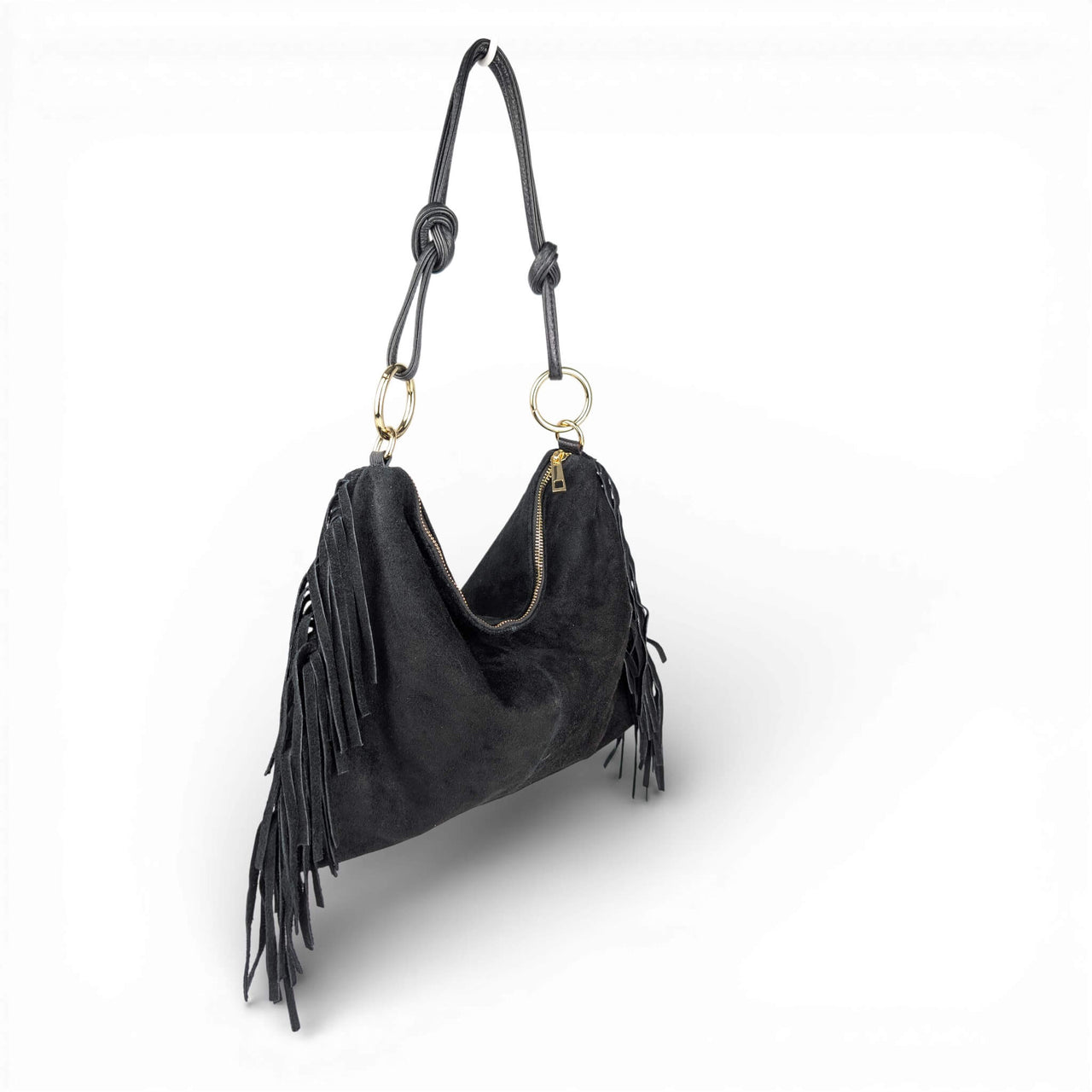 Milea shoulder bag L black