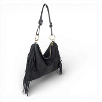 Milea shoulder bag L black