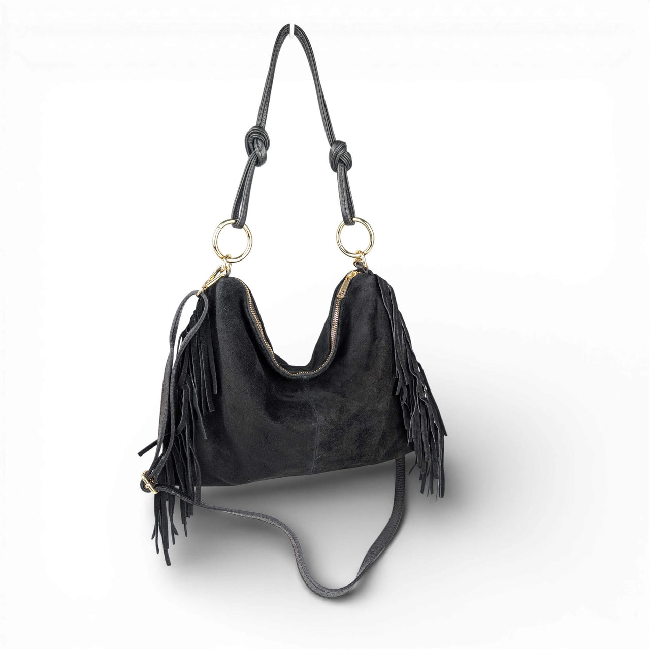 Milea shoulder bag L black
