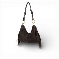 Milea shoulder bag L chocolate
