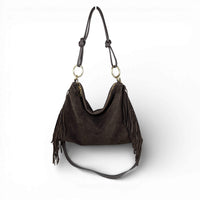 Milea shoulder bag L chocolate