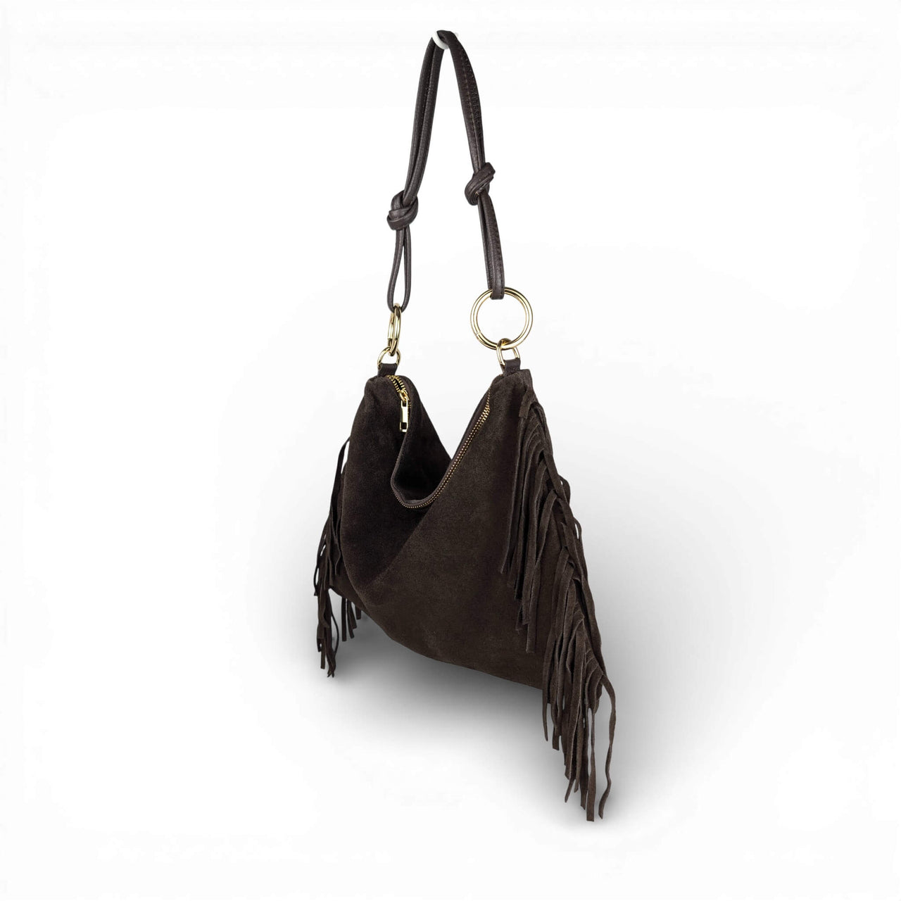Milea shoulder bag L chocolate