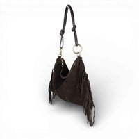 Milea shoulder bag L chocolate