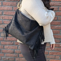 Milea shoulder bag L chocolate