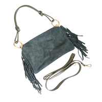 Milea shoulder bag S forest green