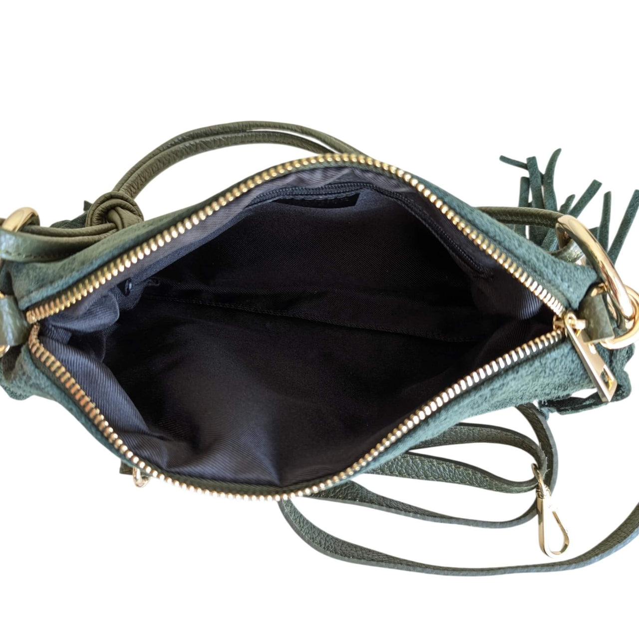 Milea shoulder bag S forest green
