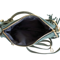Milea shoulder bag S forest green