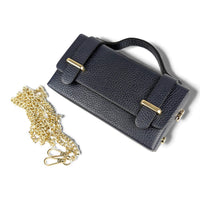 Nafen Pebbled crossbody bag