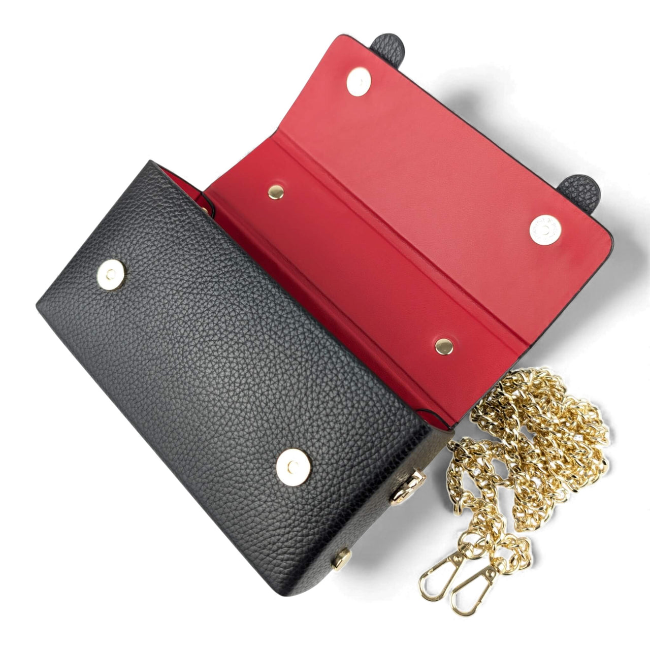 Nafen Pebbled crossbody bag