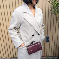 Nafen crossbody bag beige creme