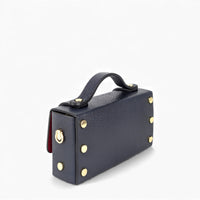 Nafen Pebbled crossbody bag