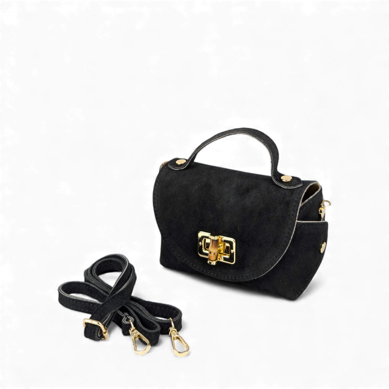 Ojelie Suede crossbody bag